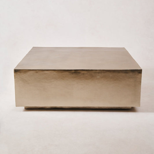 Table basse en nickel