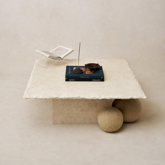 Table basse carrée en marbre Sofita